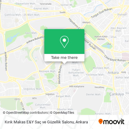 Kırık Makas E&Y Saç ve Güzellik Salonu map