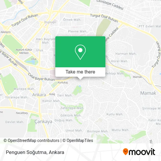 Penguen Soğutma map