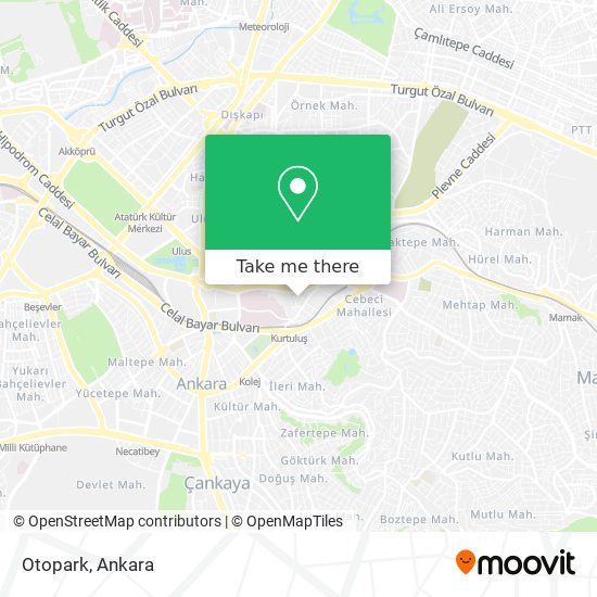 Otopark map