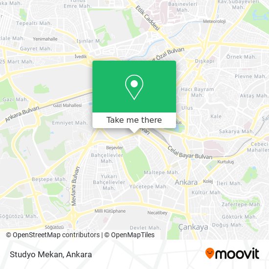 Studyo Mekan map