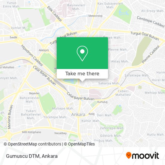 Gumuscu DTM map