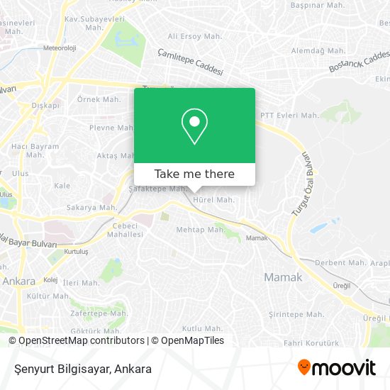 Şenyurt Bilgisayar map