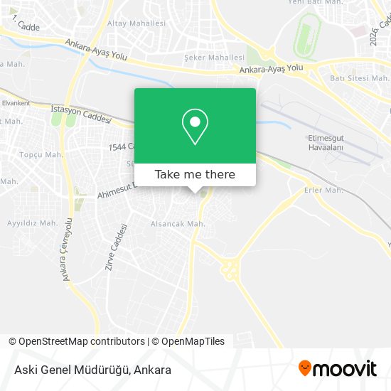 Aski Genel Müdürüğü map