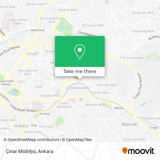 Çınar Mobilya map
