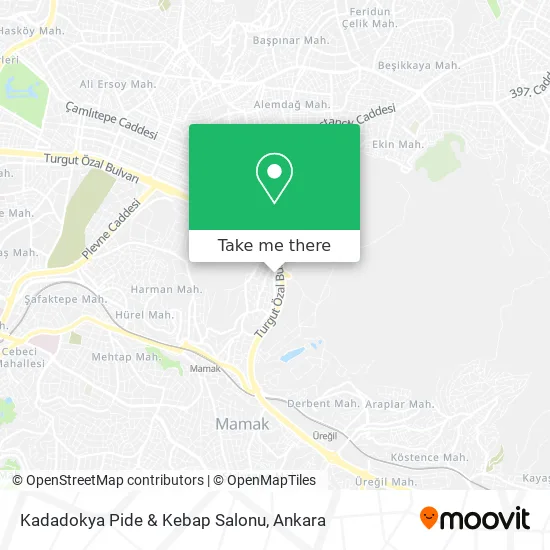 Kadadokya Pide & Kebap Salonu map