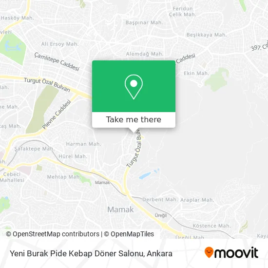 Yeni Burak Pide Kebap Döner Salonu map