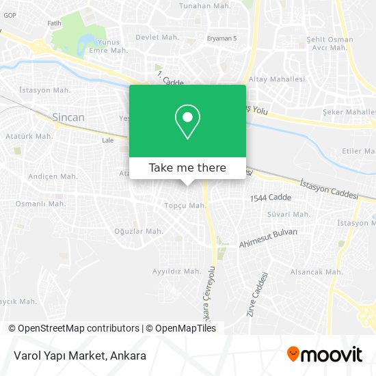 Varol Yapı Market map