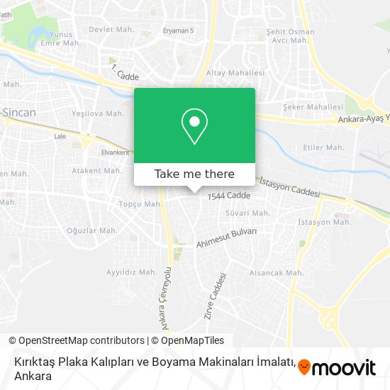 Kırıktaş Plaka Kalıpları ve Boyama Makinaları İmalatı map