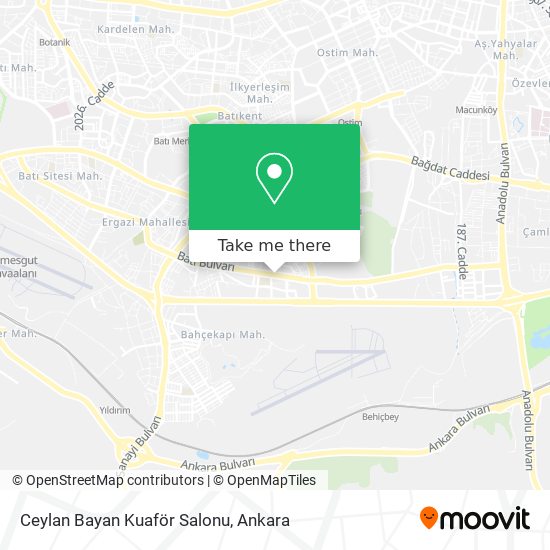 Ceylan Bayan Kuaför Salonu map