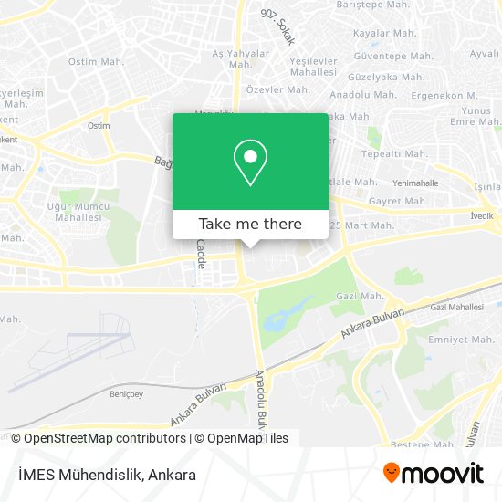 İMES Mühendislik map