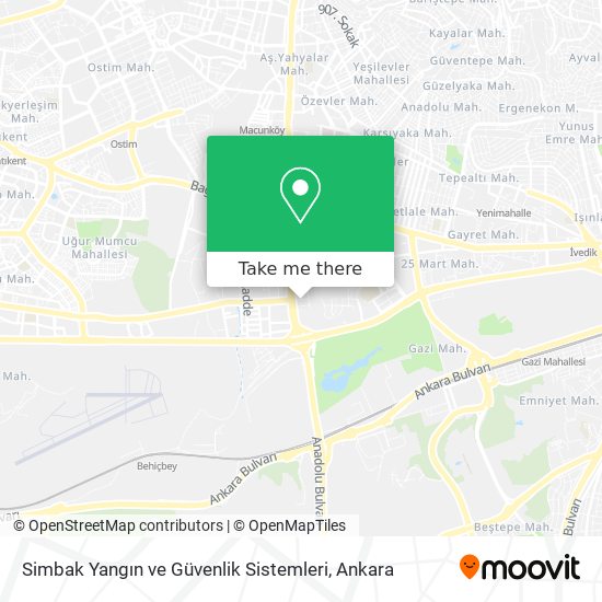 Simbak Yangın ve Güvenlik Sistemleri map