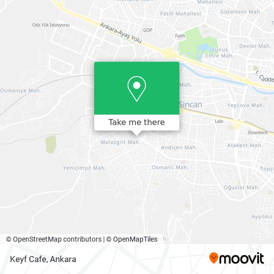 Keyf Cafe map