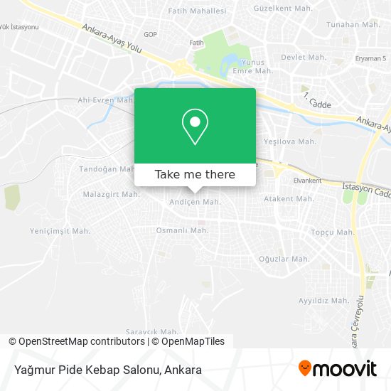 Yağmur Pide Kebap Salonu map