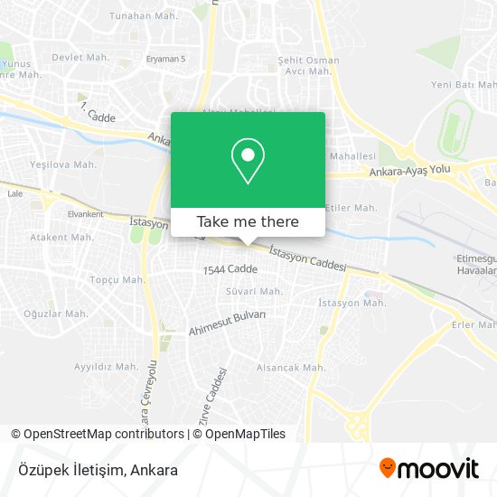 Özüpek İletişim map