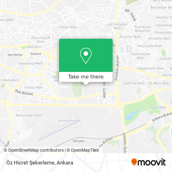 Öz Hicret Şekerleme map