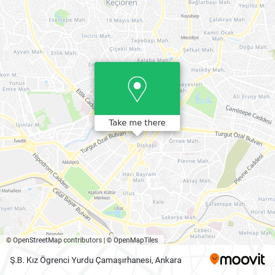 Ş.B. Kız Ögrenci Yurdu Çamaşırhanesi map