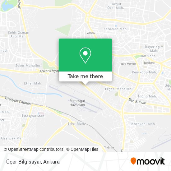 Üçer Bilgisayar map
