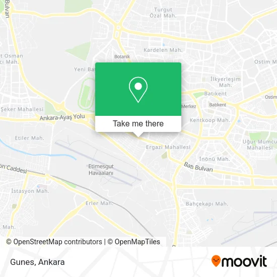 Gunes map
