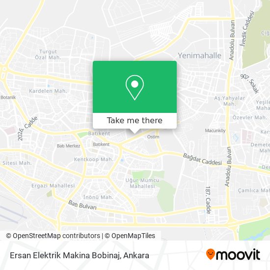 Ersan Elektrik Makina Bobinaj map