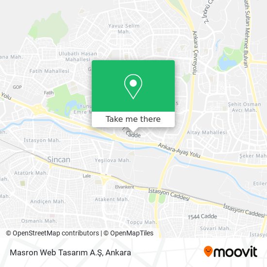 Masron Web Tasarım A.Ş map