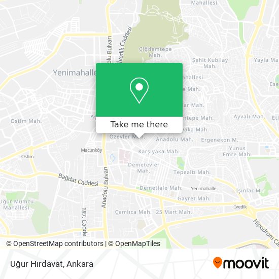 Uğur Hırdavat map