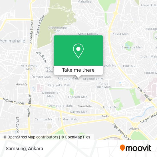 Samsung map