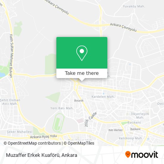 Muzaffer Erkek Kuaförü map