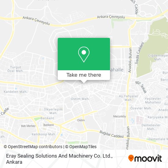 Eray Sealing Solutions And Machinery Co. Ltd. map