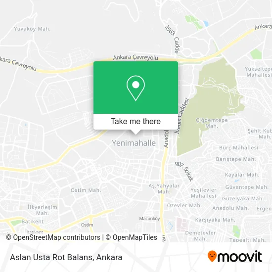 Aslan Usta Rot Balans map