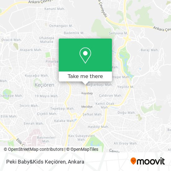 Peki Baby&Kids Keçiören map
