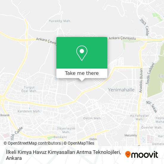 İlkeli Kimya Havuz Kimyasalları Arıtma Teknolojileri map