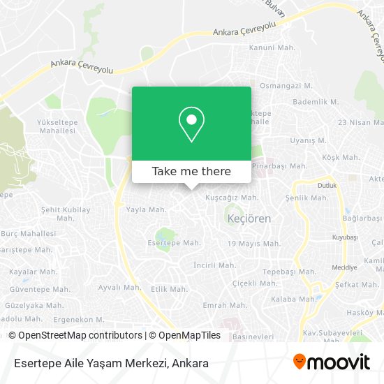 Esertepe Aile Yaşam Merkezi map