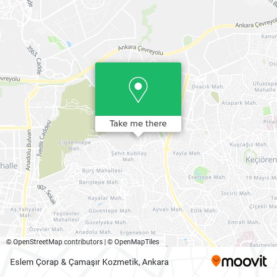 Eslem Çorap & Çamaşır Kozmetik map