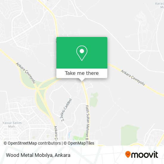 Wood Metal Mobılya map