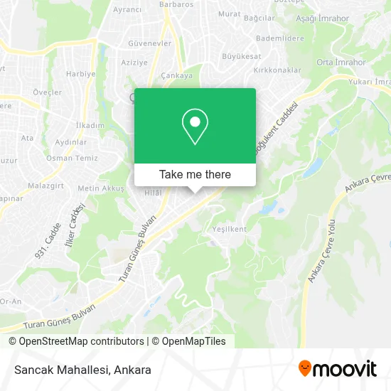 Sancak Mahallesi map
