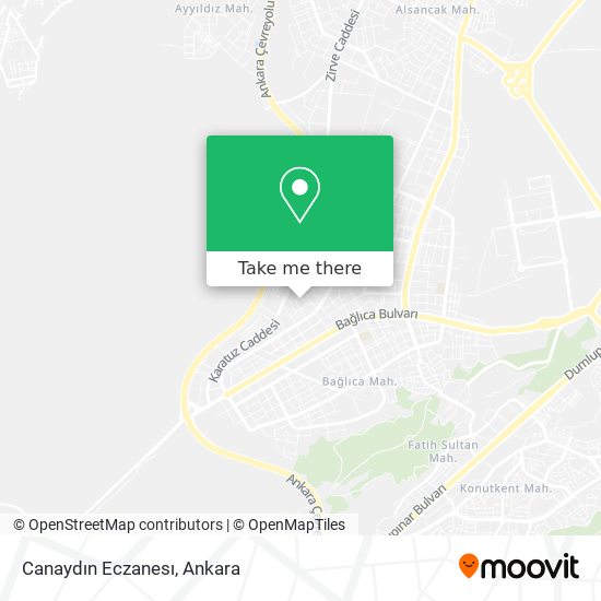 Canaydın Eczanesı map