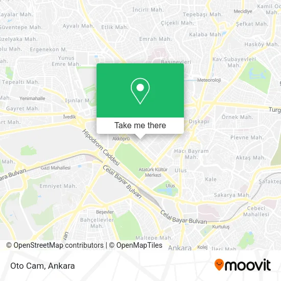 Oto Cam map