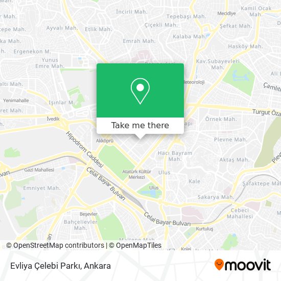 Evliya Çelebi Parkı map