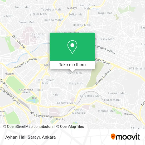 Ayhan Halı Sarayı map