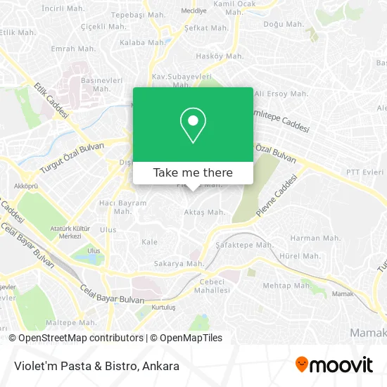 Violet'm Pasta & Bistro map