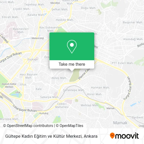 Gültepe Kadın Eğitim ve Kültür Merkezi map