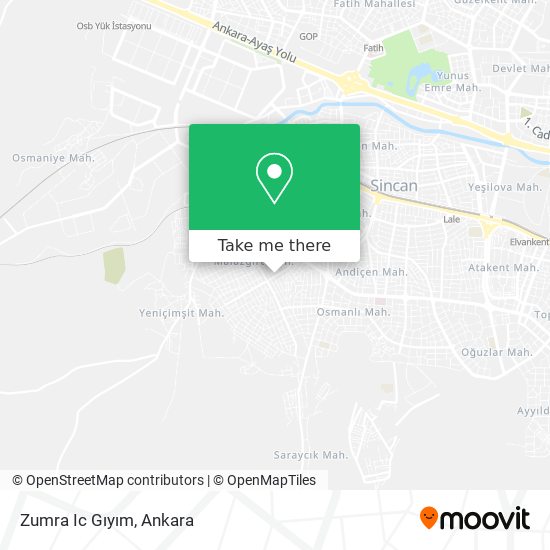 Zumra Ic Gıyım map