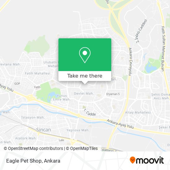 Eagle Pet Shop map