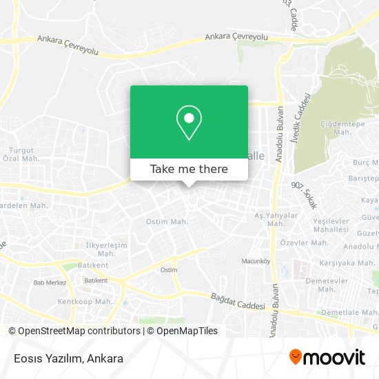 Eosıs Yazılım map