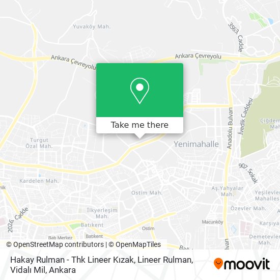 Hakay Rulman - Thk Lineer Kızak, Lineer Rulman, Vidalı Mil map