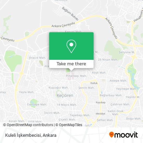 Kuleli İşkembecisi map