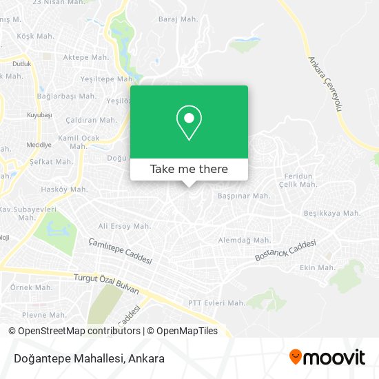Doğantepe Mahallesi map