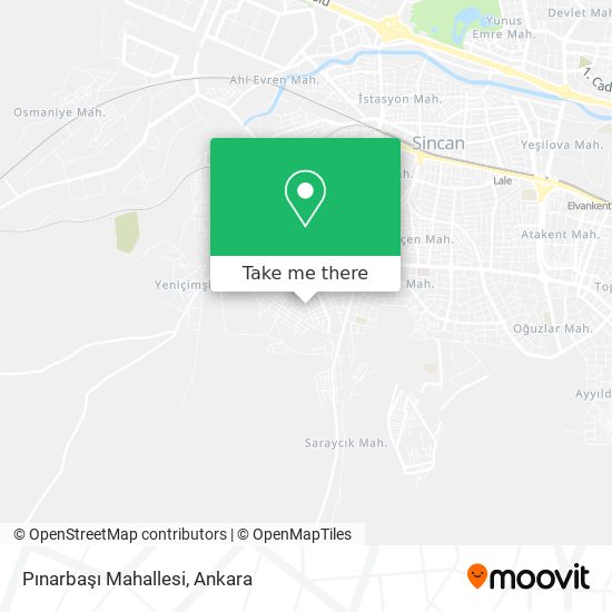 Pınarbaşı Mahallesi map