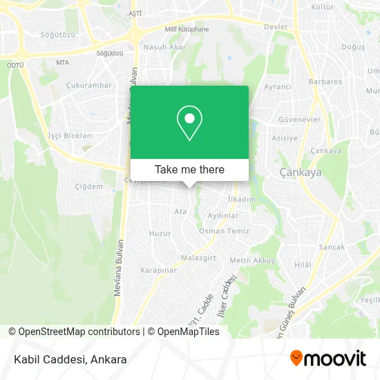 Kabil Caddesi map