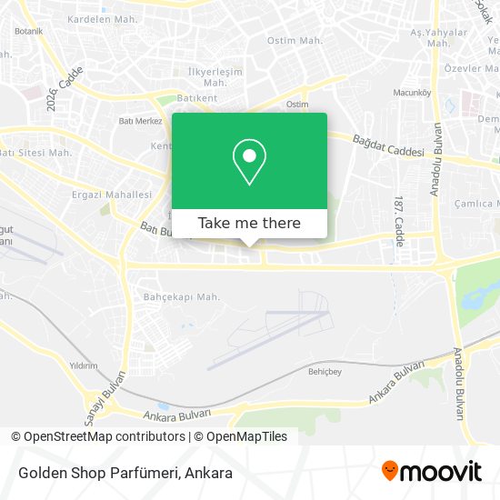 Golden Shop Parfümeri map
